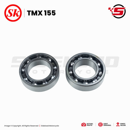 T-Post Ball Race Bearing - Honda TMX 155 - SK Brand (Quality)