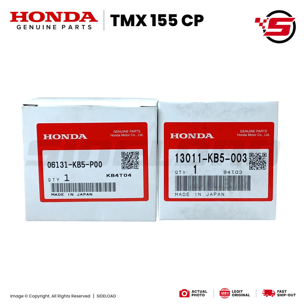 Piston Kit (STD) - TMX 155 CP - Honda Genuine (06131-KB5-P00)