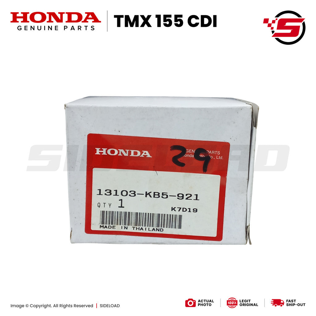 Piston, 0.50 - TMX 155 CDI - Honda Genuine (13103-KB5-921)