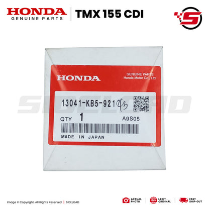 Ring Set, Piston (0.75) - TMX 155 CDI - Honda Genuine (13041-KB5-921)