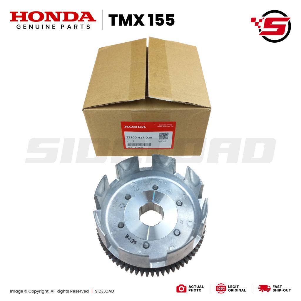 Clutch Housing Assembly - TMX 155 - Honda Genuine (22100-437-020)