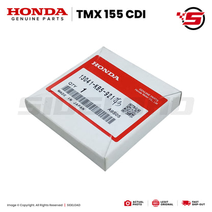 Ring Set, Piston (0.75) - TMX 155 CDI - Honda Genuine (13041-KB5-921)