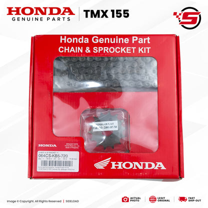 Chain & Sprocket Kit (14x51T-428H) - TMX 155 - Honda Genuine (064CS-KB5-720)