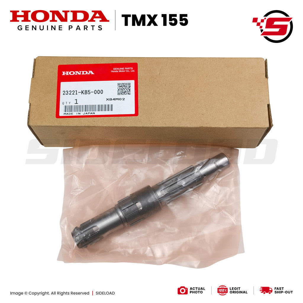 Countershaft, Transmission - TMX 155 - Honda Genuine (23221-KB5-000)
