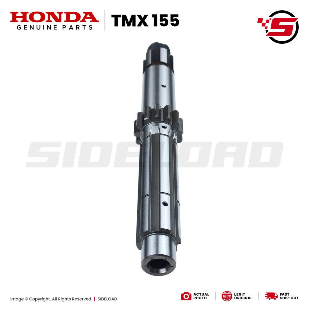 Mainshaft, Transmission (13T) - TMX 155 - Honda Genuine (23211-KB5-720)