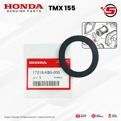 Rubber, Element Seal - TMX 155 - Honda Genuine (17216-KB5-000)