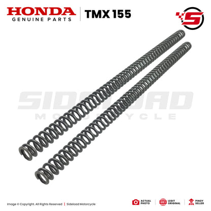 Spring, Front Fork - 1 Set (2pcs) - TMX 155 - Honda Genuine (51401-KB5-721)