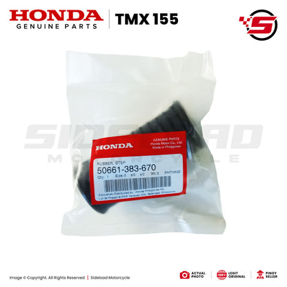 Rubber, Step - TMX 155 125 Alpha - Honda Genuine (50661-383-670)