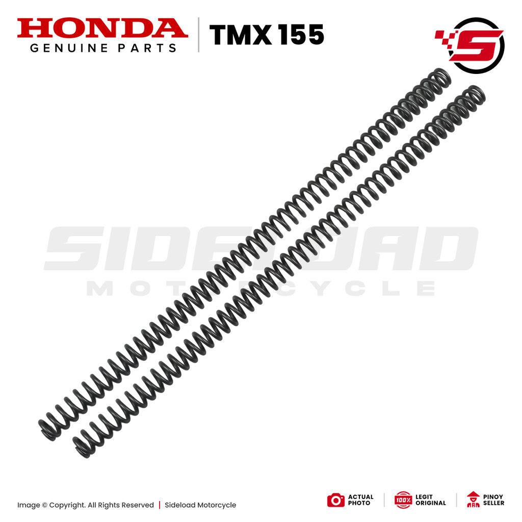 Spring, Front Fork - 1 Set (2pcs) - TMX 155 - Honda Genuine (51401-KB5-721)