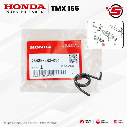 Spring, Shift Drum Stopper - TMX 155 - Honda Genuine (24435-383-010)