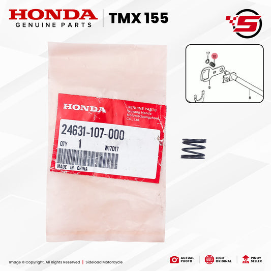 Spring, Gear Shift Plate - TMX 155 - Honda Genuine (24631-107-000)