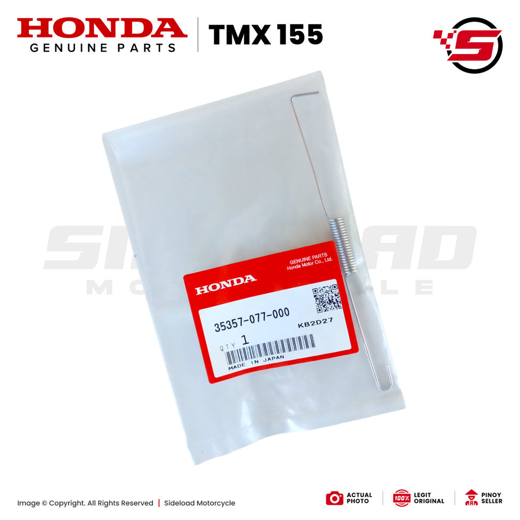 Spring, Stop Switch - TMX 155 - Honda Genuine (35357-077-000)