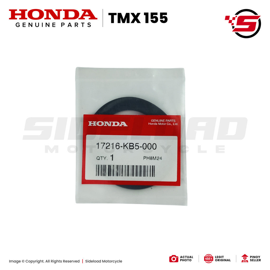 Rubber, Element Seal - TMX 155 - Honda Genuine (17216-KB5-000)