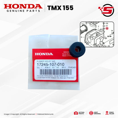 Rubber, Air Cleaner Case Mounting - TMX 155 - Honda Genuine (17245-107-010)