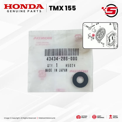 Rubber, Stopper Arm Cushion - TMX 155 - Honda Genuine (43434-286-000)