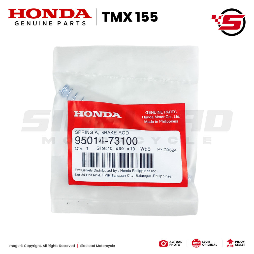 Spring A, Brake Rod - TMX 155 - Honda Genuine (95014-73100)