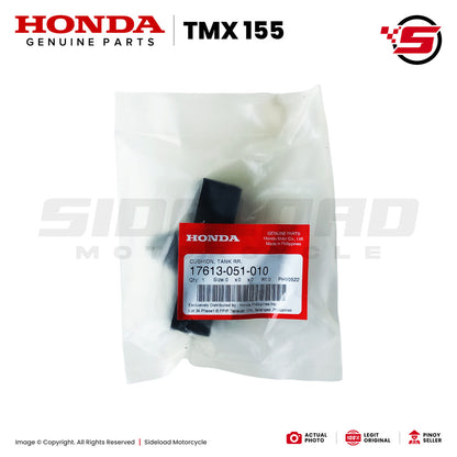 Rubber Cushion, Fuel Tank Rear (Rectangle) - TMX 155 - Honda Genuine (17613-051-010)