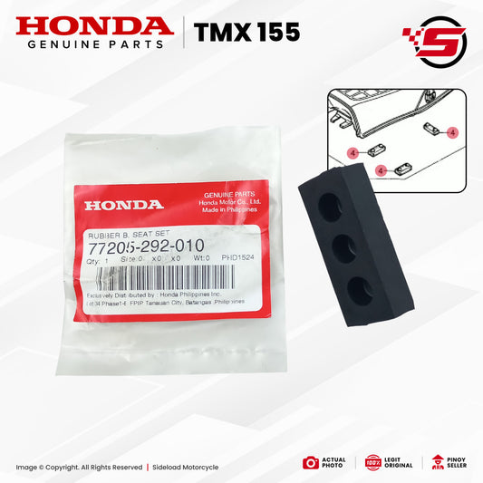 Rubber B, Seat Setting - TMX 155 125 Alpha - Honda Genuine (77205-292-010)