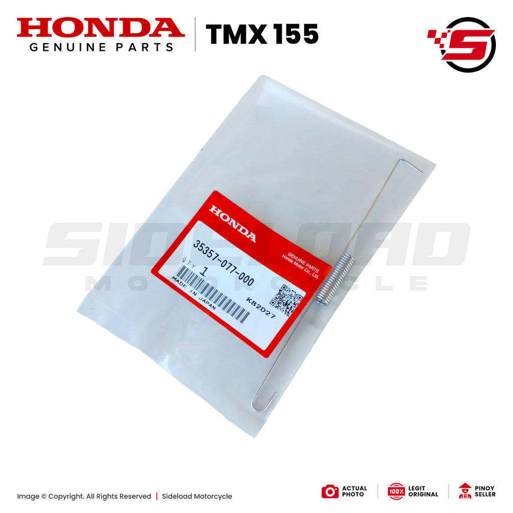 Spring, Stop Switch - TMX 155 - Honda Genuine (35357-077-000)