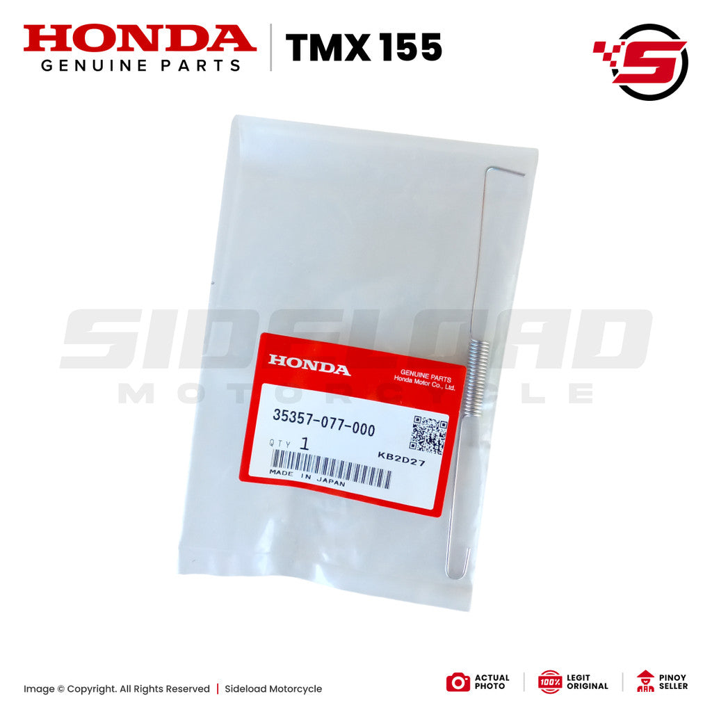 Spring, Stop Switch - TMX 155 - Honda Genuine (35357-077-000)