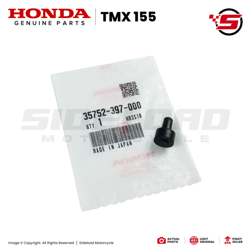 Rubber, Neutral Switch - TMX 155 - Honda Genuine (35752-397-000)