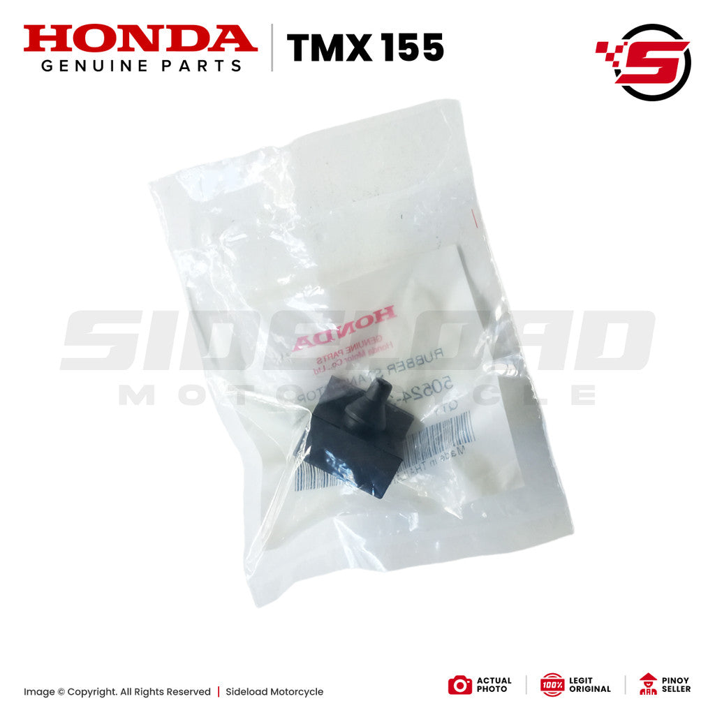 Rubber, Main Center Stand Stopper - TMX 155 - Honda Genuine (50524-397-000)