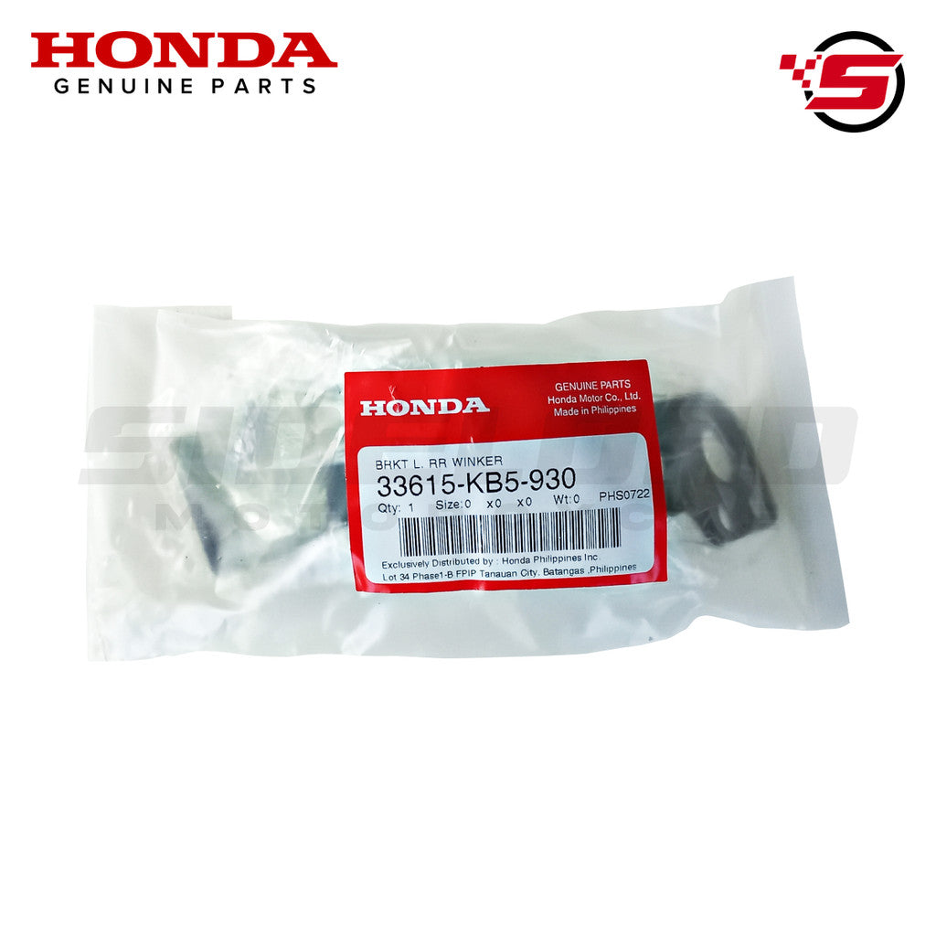 Bracket, Rear Winker (L&R) - TMX 155 - Honda Genuine (33610/33615-KB5-930)