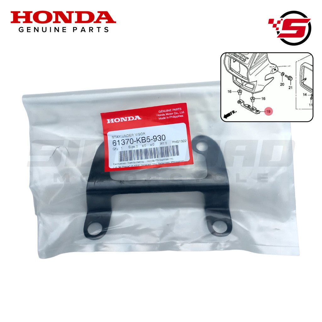 Cowling Bracket - Bottom - TMX 155 - Honda Genuine (61370-KB5-930)