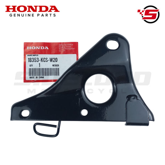 Bracket, Muffler - TMX 125 Alpha - Honda Genuine (18353-KCS-W20)