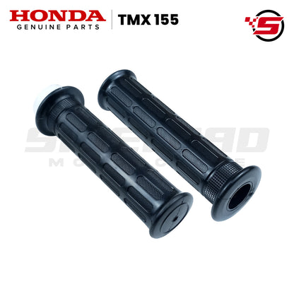 Grip, Handle w/ Throttle Tube (L&R) - TMX 155 - Honda Genuine (53140-397-840 / 53166-397-940)