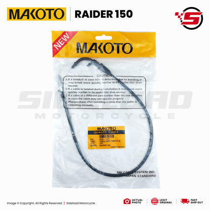 Cable, Throttle - Raider 150 - Makoto