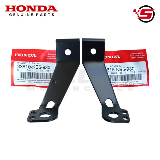 Bracket, Rear Winker (L&R) - TMX 155 - Honda Genuine (33610/33615-KB5-930)