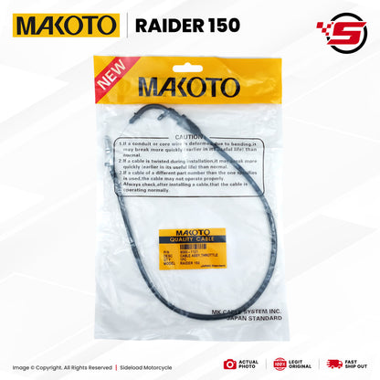 Cable, Throttle - Raider 150 - Makoto