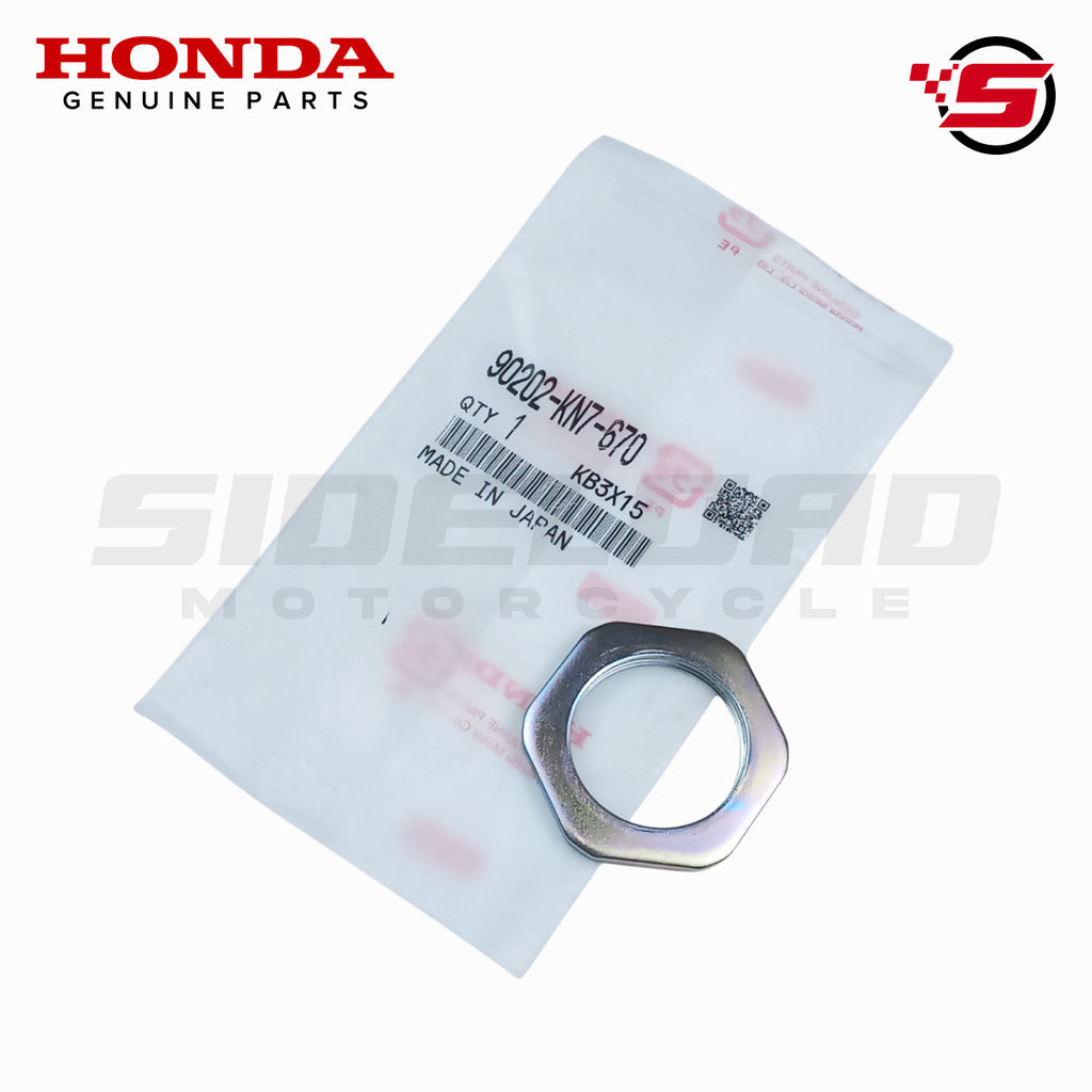 Nut, Clutch - Click, PCX, ADV, etc. - Honda Genuine (90202-KN7-670)