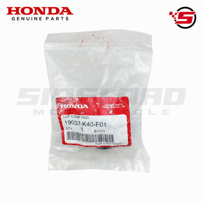 Cap, Component, Radiator - Honda Genuine (19037-K40-F01)