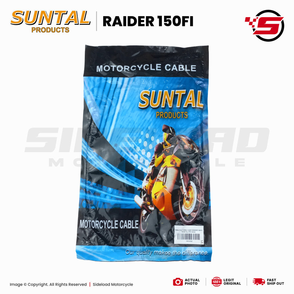 Cable, Throttle - Raider 150fi - Suntal