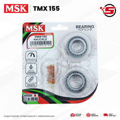 T-Post Knuckle Bearing - Upper & Lower Set - TMX 155 - MSK