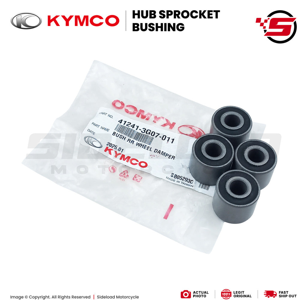 Hub Sprocket Bushing (4 pcs.)  - TMX 155 125 Alpha, Rusi TC, Skygo, etc - Kymco (41241-3G07-011)