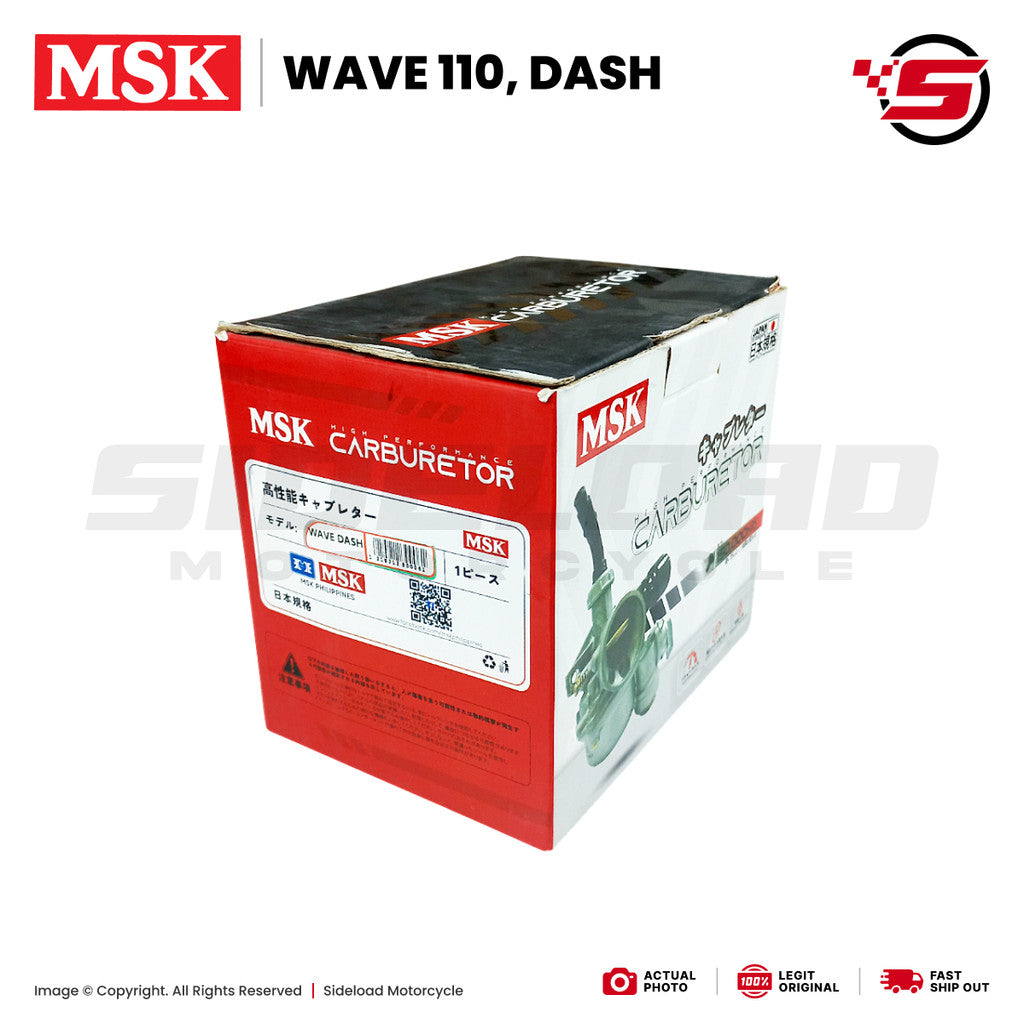 Carburetor - Wave 110, Dash - MSK