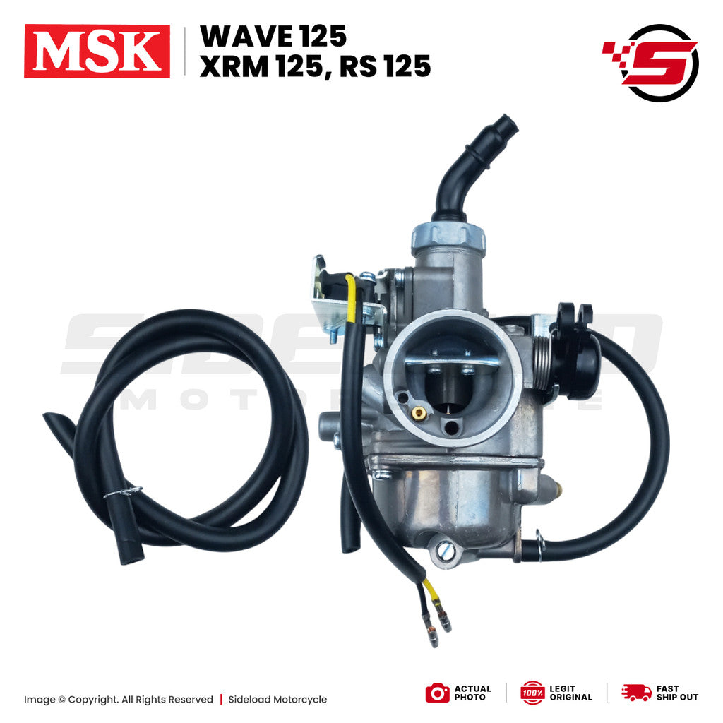 Carburetor - Wave 125, XRM 125, RS 125 - MSK