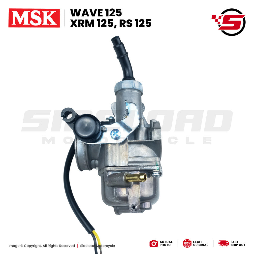 Carburetor - Wave 125, XRM 125, RS 125 - MSK