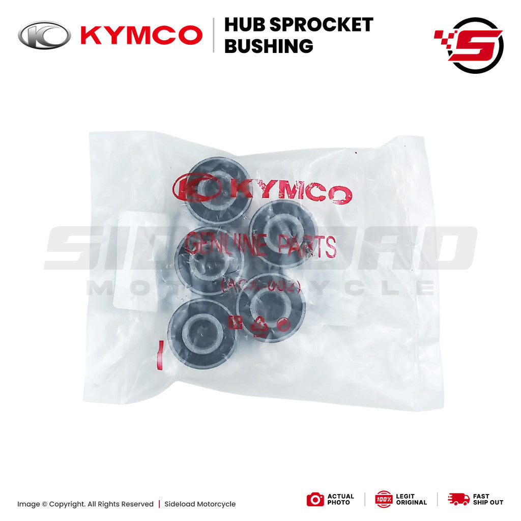 Hub Sprocket Bushing - 1 Set (5 pcs.)  - TMX 155 125 Alpha / Rusi TC / Etc. - Kymco (41241-3G07-011)