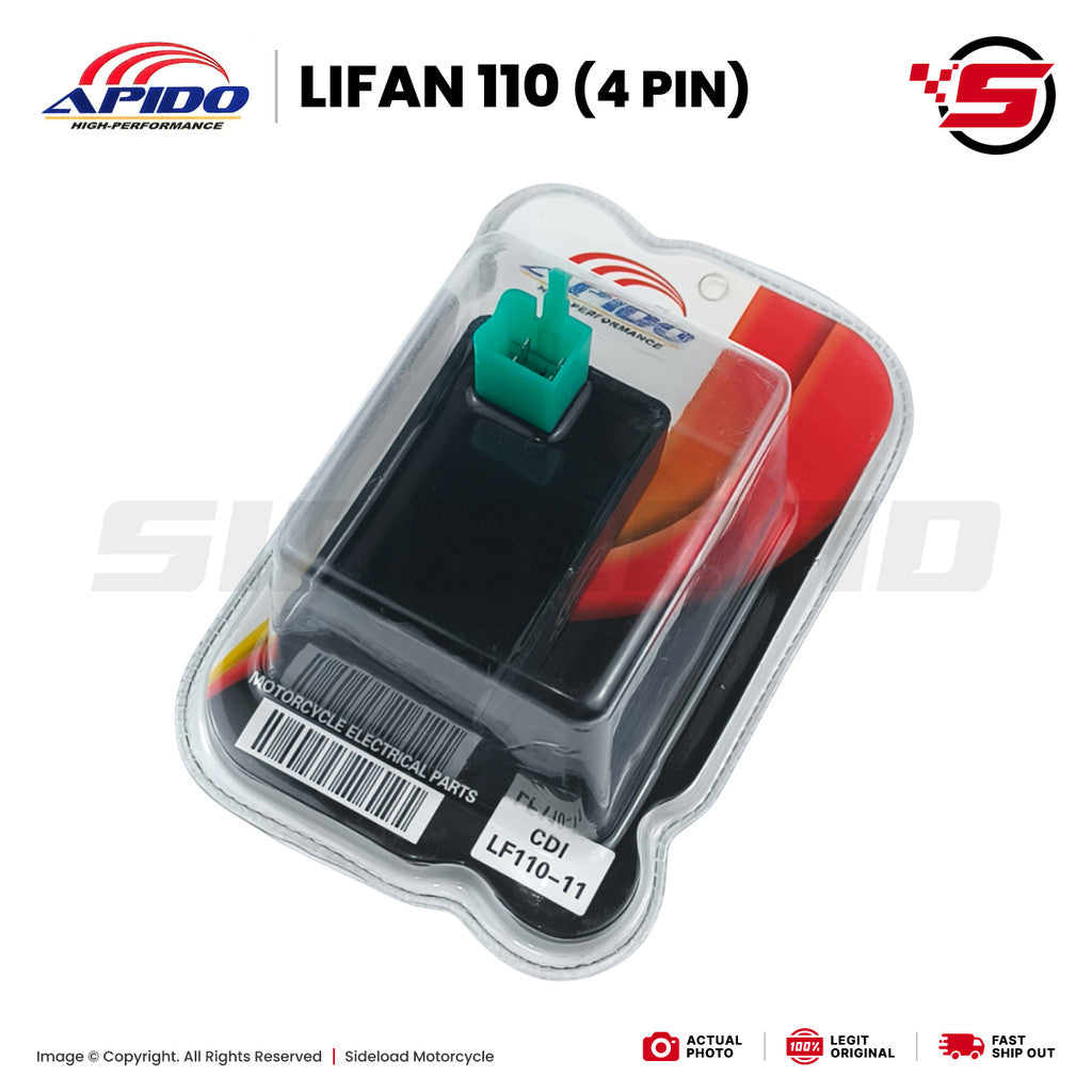 CDI Unit (4 Pin) - Lifan 110 - Apido