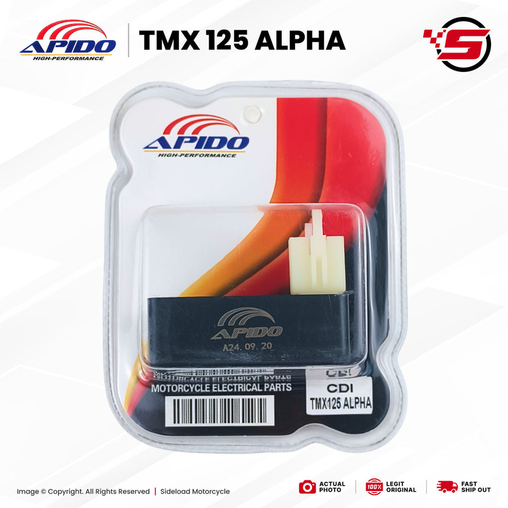 Api Cdi CDI Unit - TMX 125 Alpha - Apido – Sideload Motorcycle