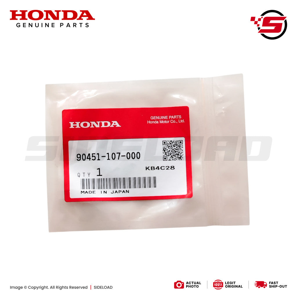 Washer, Thrust, 15mm (Mainshaft, Transmission) - TMX 155 - Honda Genuine (90451-107-000)