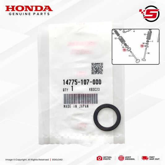 Seat, Valve Spring Outer - TMX 155 125, XR200 - Honda Genuine (14775-107-000)