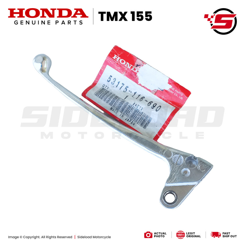 Lever, Clutch & Brake - Set - TMX 155 - Honda Genuine (53175-116-690 / 53178-369-700)