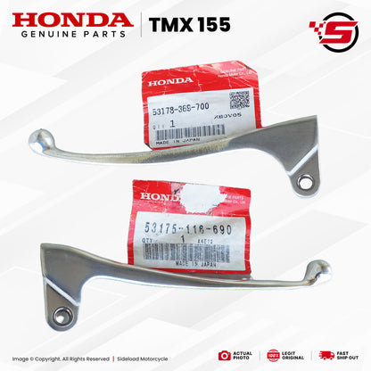 Lever, Clutch & Brake - Set - TMX 155 - Honda Genuine (53175-116-690 / 53178-369-700)