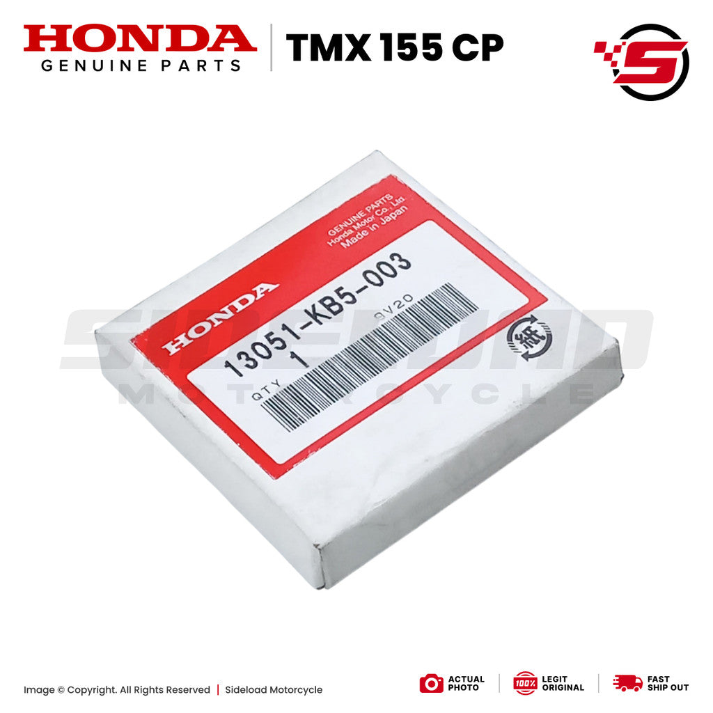 Ring Set, Piston (1.00) - TMX 155 CP - Honda Genuine (13051-KB5-003)