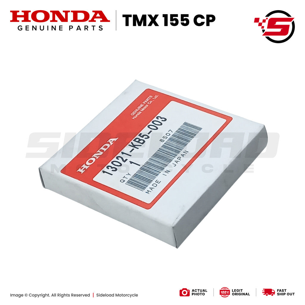 Ring Set, Piston (0.25) - TMX 155 CP - Honda Genuine (13021-KB5-003)